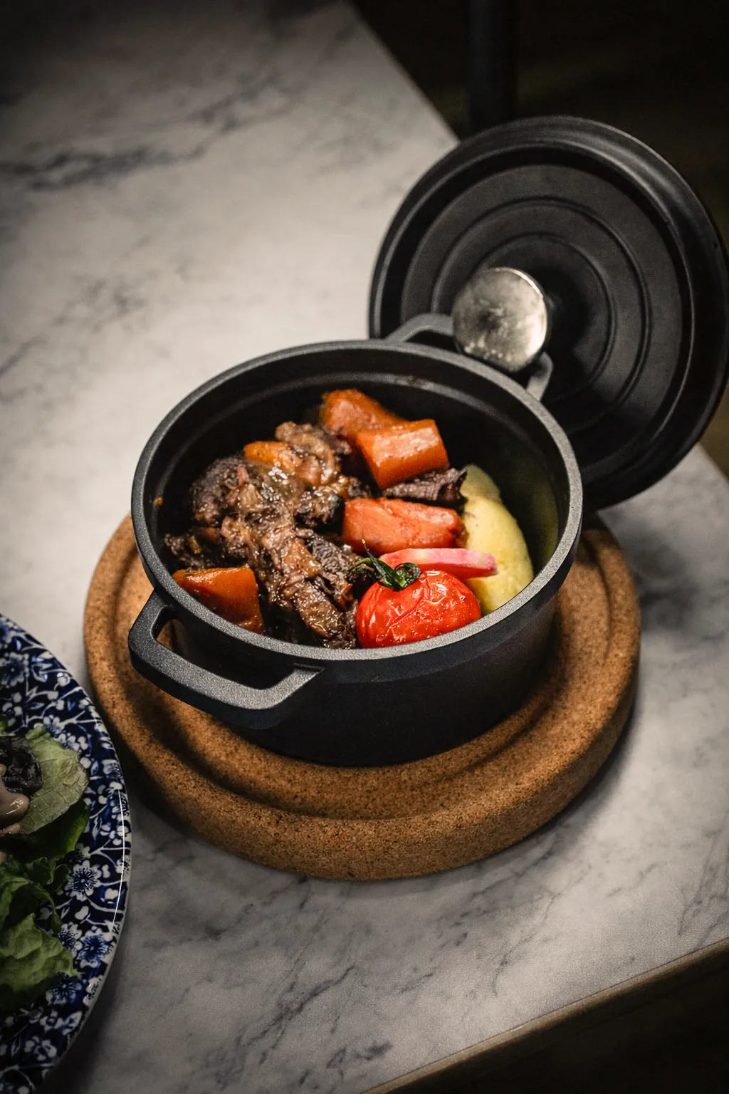 Bœuf mijoté en cocotte